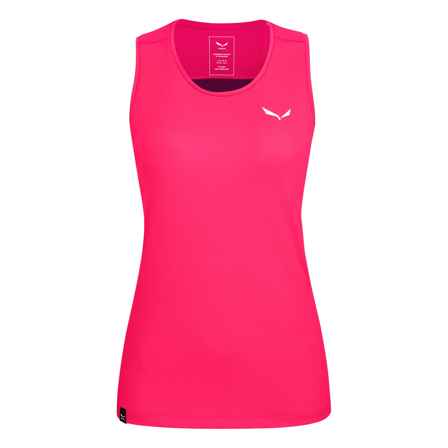 Camiseta De Tirantes Mujer Chile - Salewa Sporty Dry - Rosas - OLWV-64019